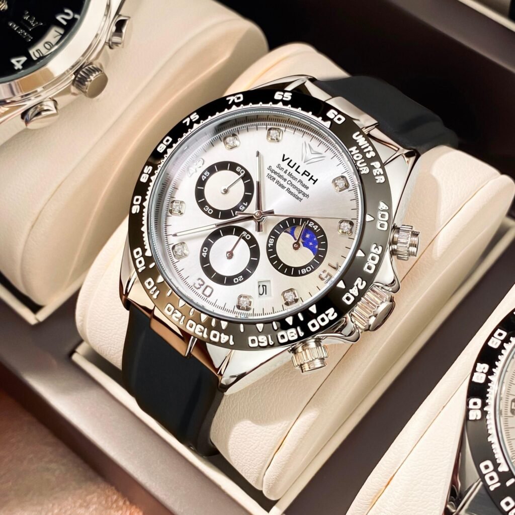 Alaskan Tundra 42mm - Sun & Moon Phase - Superlative Chronograph Men’s Watch
