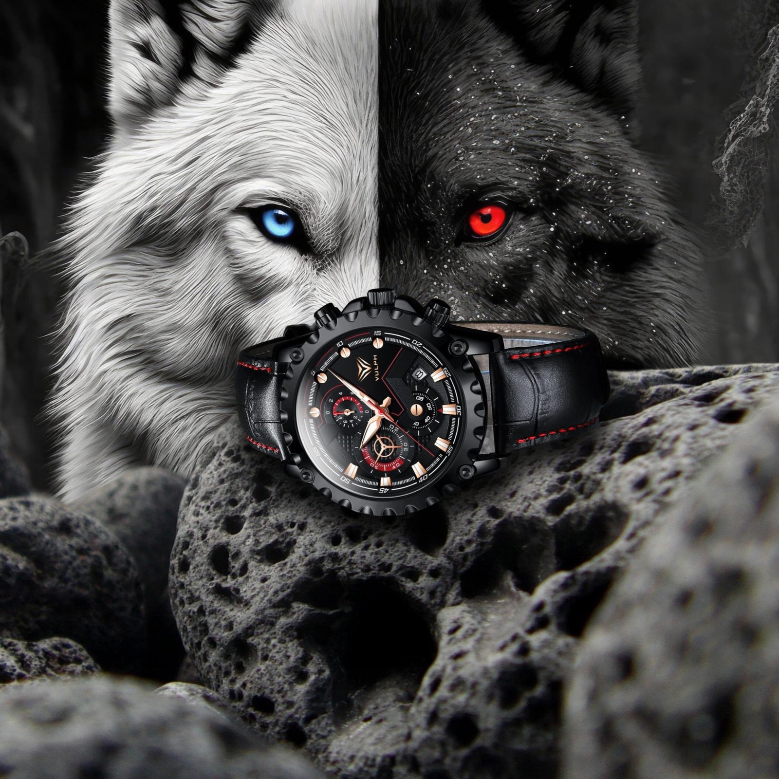 Vulph – The Carnivore 45mm – Rotating Dials – Superlative Chronograph Men’s Watch - Image 5